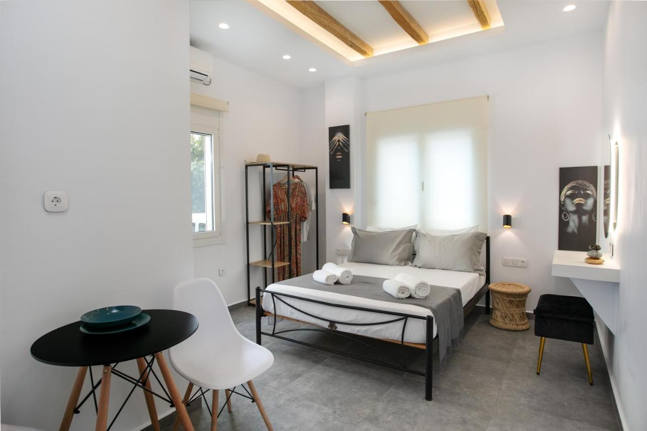 Anemela studio lux Naxos City Esterno foto