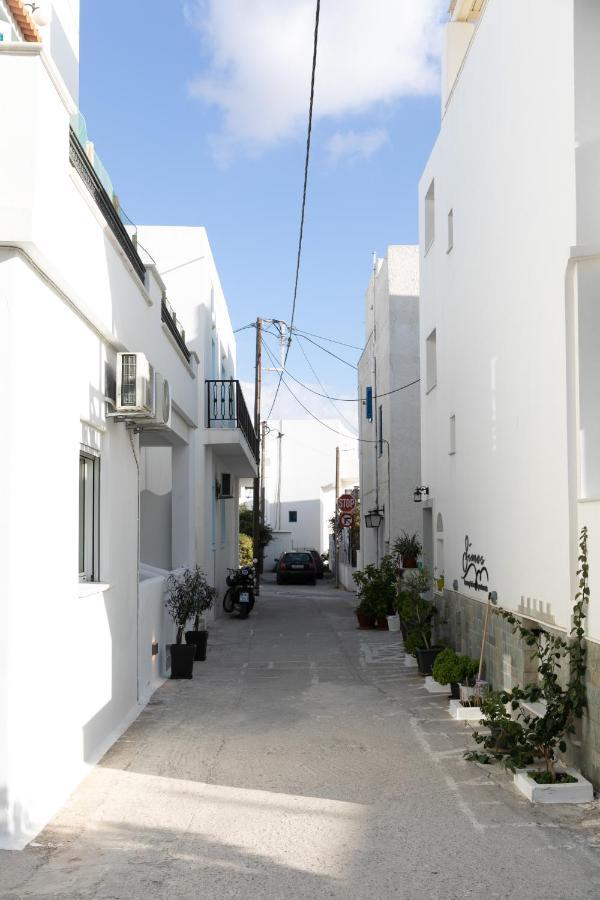 Anemela studio lux Naxos City Esterno foto