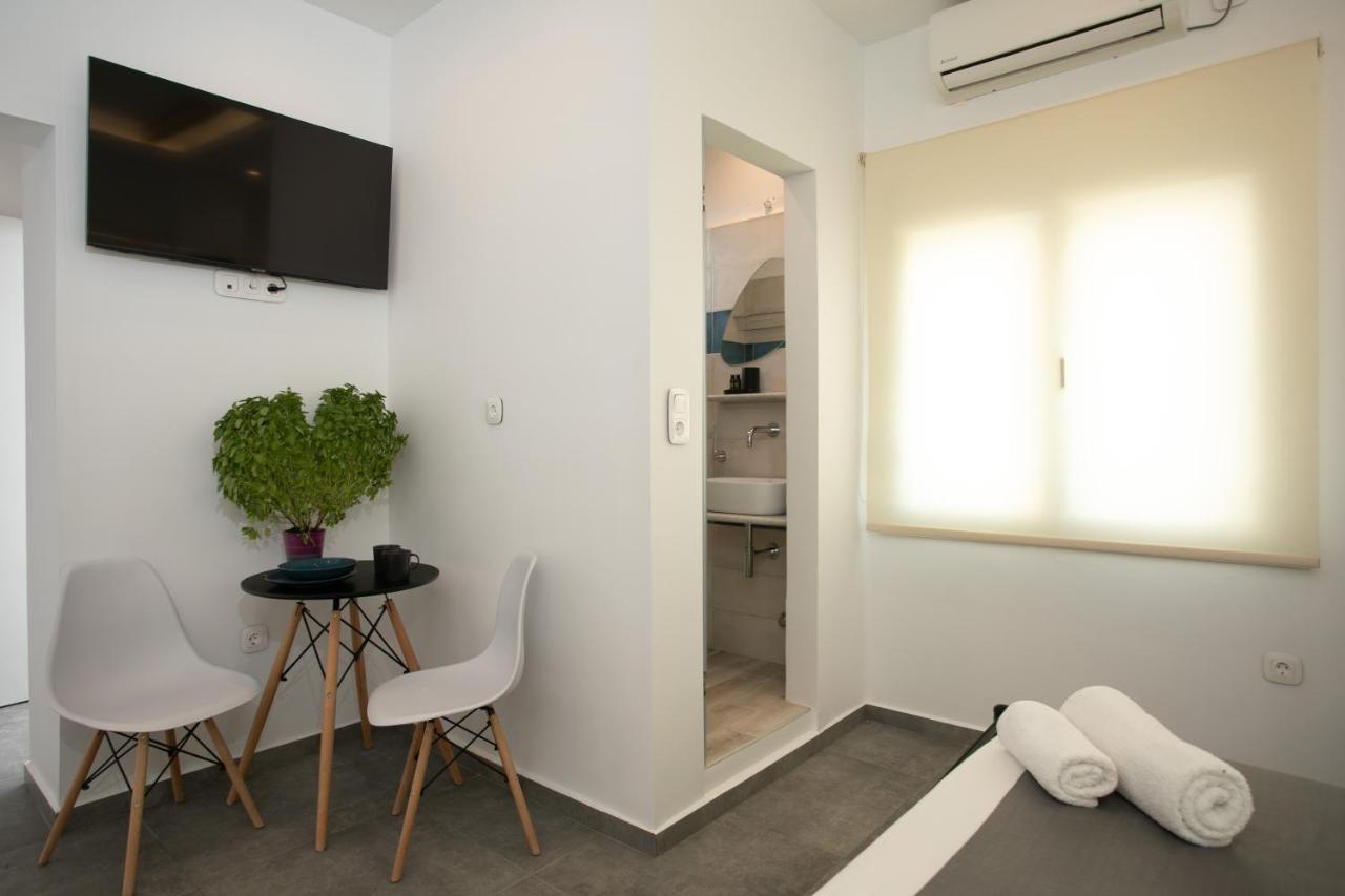 Anemela studio lux Naxos City Esterno foto